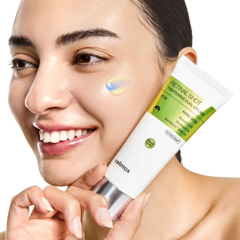 Vita-A Retinal Shot Tightening Dual Cream - 0.05% Retinal & 3% Multi-Peptide Anti-Aging Moisturizer