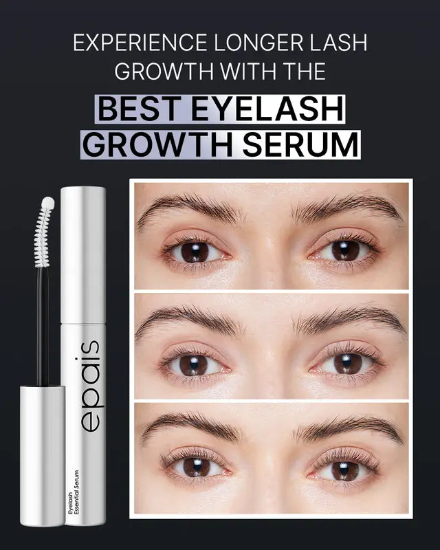 Essential Eyelash Growth Serum, Jumbo Size 0.5fl.oz - Safe & Gentle Lashes Care, Fuller, Thicker in 2 Weeks