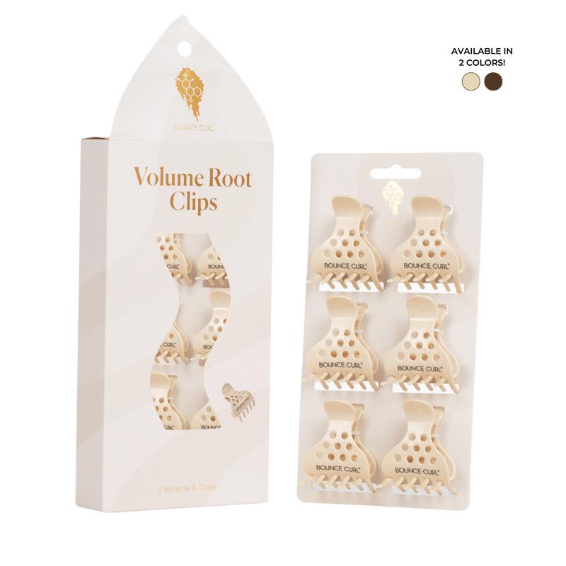Volume Root Clips for Hair - Brown and Tan Styling Tools for Natural Lift