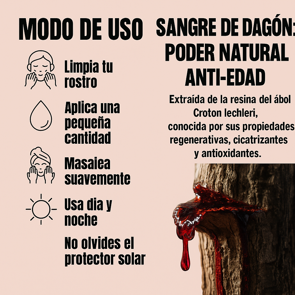 Dragon's Blood Rejuvenating Facial Cream - Anti-Aging Formula for Wrinkle Reduction