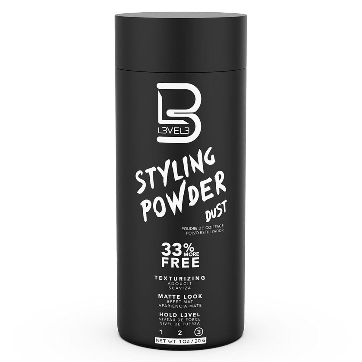 Styling Powder - Natural Look Volumizing and Texturizing Hair Powder for Men, Matte Finish