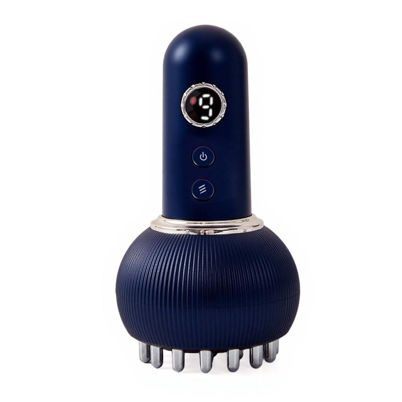 Handheld Body Massager for Legs & Belly - Lymphatic Drainage & Anti Cellulite Tool with Heat