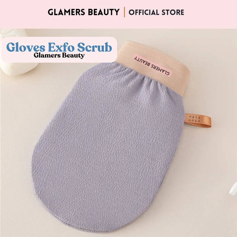 Gentle Exfoliating Body Gloves - Dual Color Shower Scrub Set for Smooth Skin