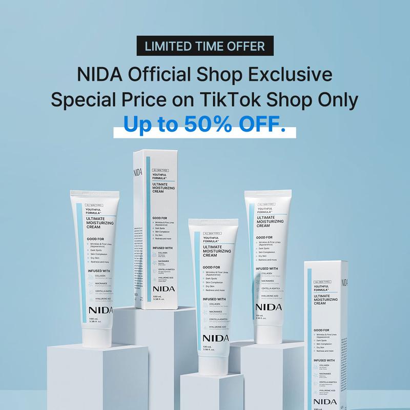 Youthful Formula Ultimate Moisturizing Cream (100mL) with Collagen, Niacinamide, and Hyaluronic Acid