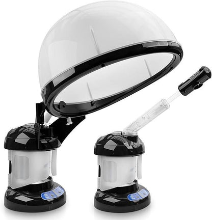 2-in-1 Ozone Facial and Hair Steamer for Professional Home or Salon Personal Care