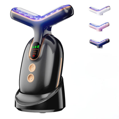 Facial Massager Tool for Skin Care and Double Chin Neck Massage, Face Sculpting Device with Thermal Technology
