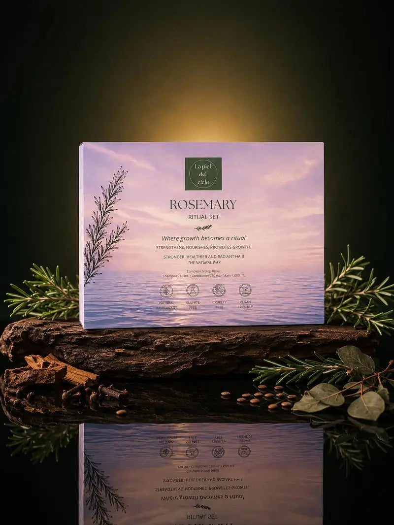 Rosemary Hair Care Collection - Strengthening Shampoo, Conditioner, and Nourishing Hair Mask
