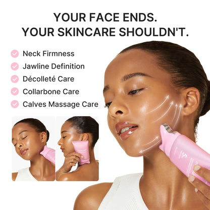 PDRN Collagen Gua Sha Neck Wrinkle Cream with 5% Firming Botanical Complex - Contour Care