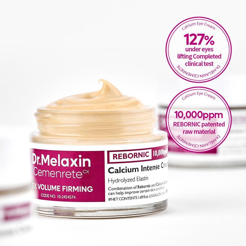 Calcium Intense Anti-Aging Cream for Elasticity and Volume - Korean Skincare, 1.7 fl oz (50 ml)