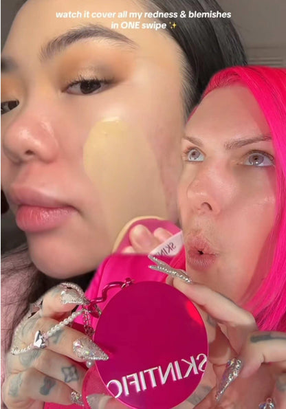 Cover Glow Perfect Pink Cushion 11g - Radiant Hydrated Flawless 10 Hours Glow Skin