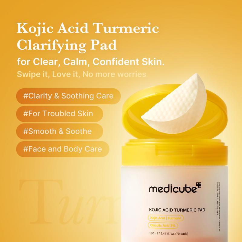 Kojic Acid Turmeric Power Duo for Face & Body - Soothing & Brightening Skin Care Set
