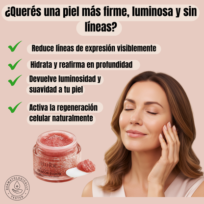 Dragon's Blood Rejuvenating Facial Cream - Anti-Aging Formula for Wrinkle Reduction