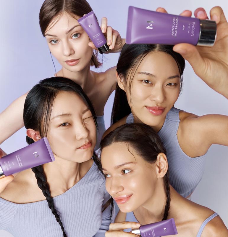 Serum-Infused BB Cream with Bifida Ferment Lysate - Anti-Aging Skin Tint & Foundation