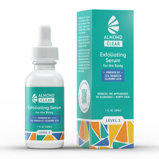 Level 2 Mandelic Acid Serum - Body Acne, Folliculitis and Hyperpigmentation Treatment
