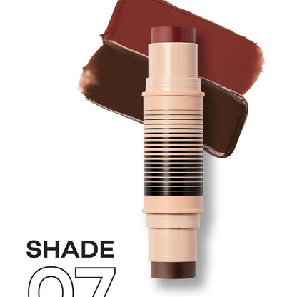 Award-Winning Blush and Bronzer Makeup Stick, Easy-to-Blend Dual-Ended Cosmetics for Flawless Glow