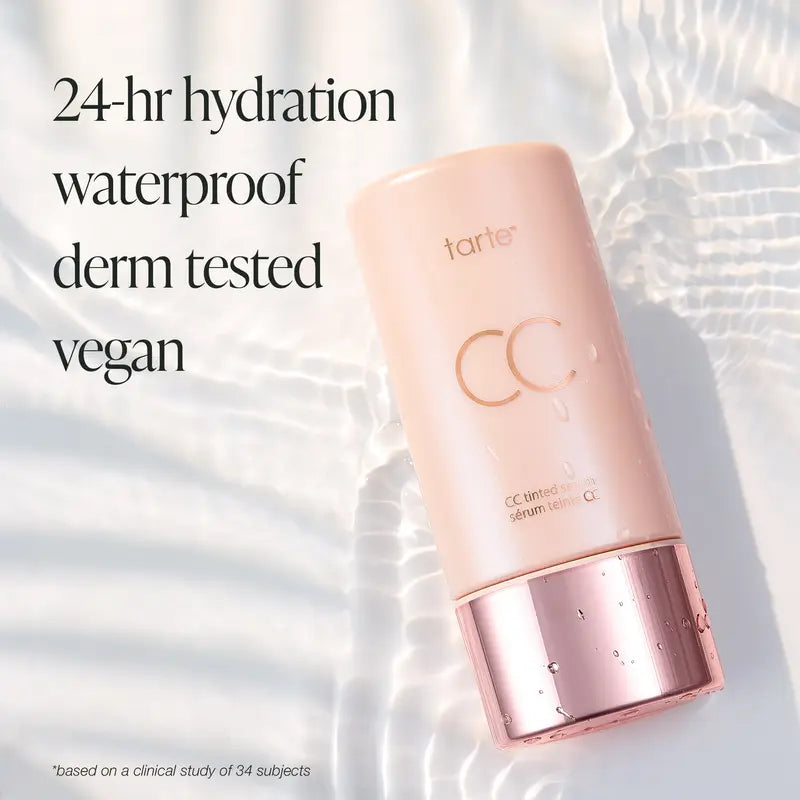 CC Color-Correcting Tinted Serum with SPF Protection - Lightweight Skin Tint