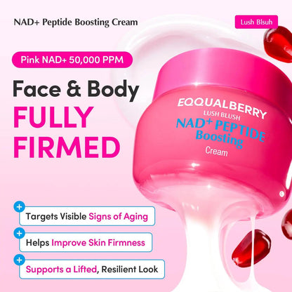 NAD+ Longevity Ritual: Peptide Boosting Serum & Cream Duo for Advanced Anti-Aging & Cellular Repair