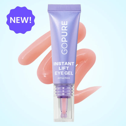 Instant Lift Eye Gel for Puffiness, Bags, Wrinkles, and Dark Circles - Anti-Aging Skin Care for Men & Women