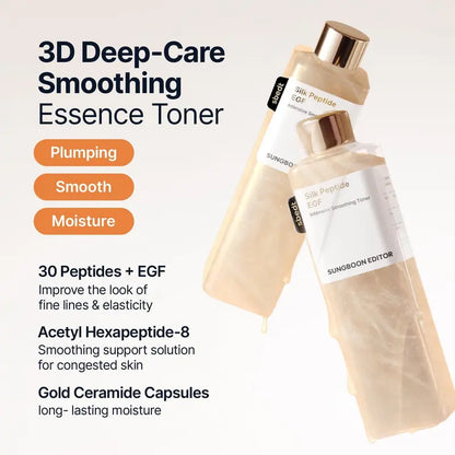 EGF Tox Toner - Forehead Firming & Wrinkle Care, PDRN & Collagen Complex for Fine Lines