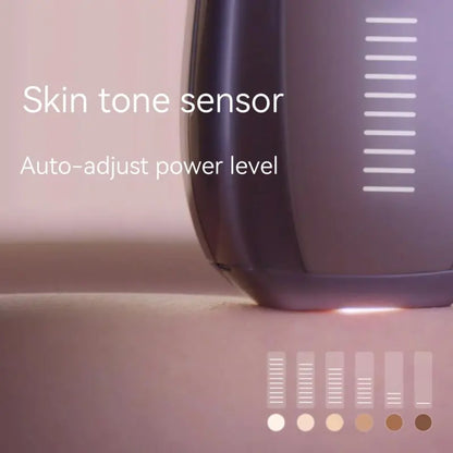 Advanced IPL Laser Hair Removal Device with Ice-Cooling Technology and Dual Lights