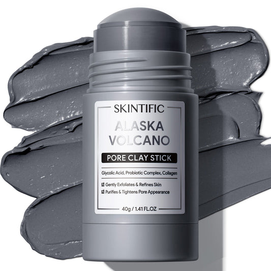 Alaska Volcano Pore Clay Stick Mask - Deep Cleansing & Blackhead Removal for Oily Skin
