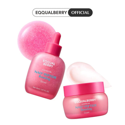 NAD+ Longevity Ritual: Peptide Boosting Serum & Cream Duo for Advanced Anti-Aging & Cellular Repair