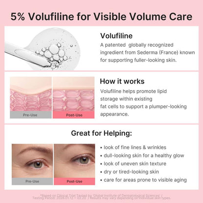 PDRN Pink Collagen Volume Multi Balm - All In One Volufiline & NAD Stick for Fine Lines