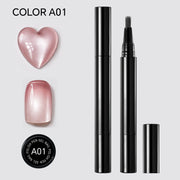 3-in-1 One Step Nail Gel Pen - Professional UV/LED Soak Off Polish for Home Manicure