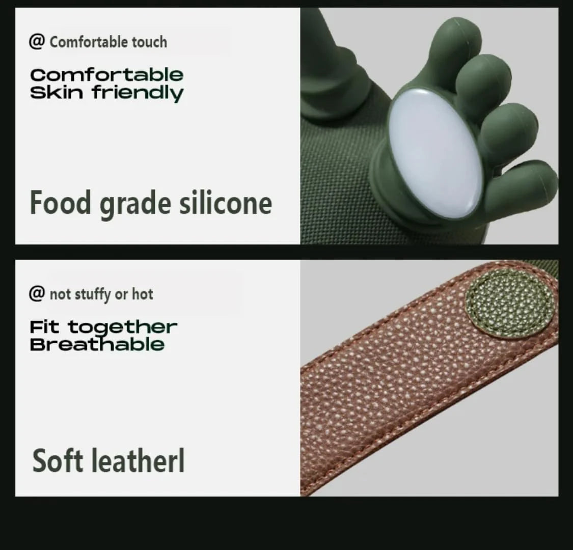 Bionic Heated Massager with 4D Deep Tissue Kneading and Soothing Heat