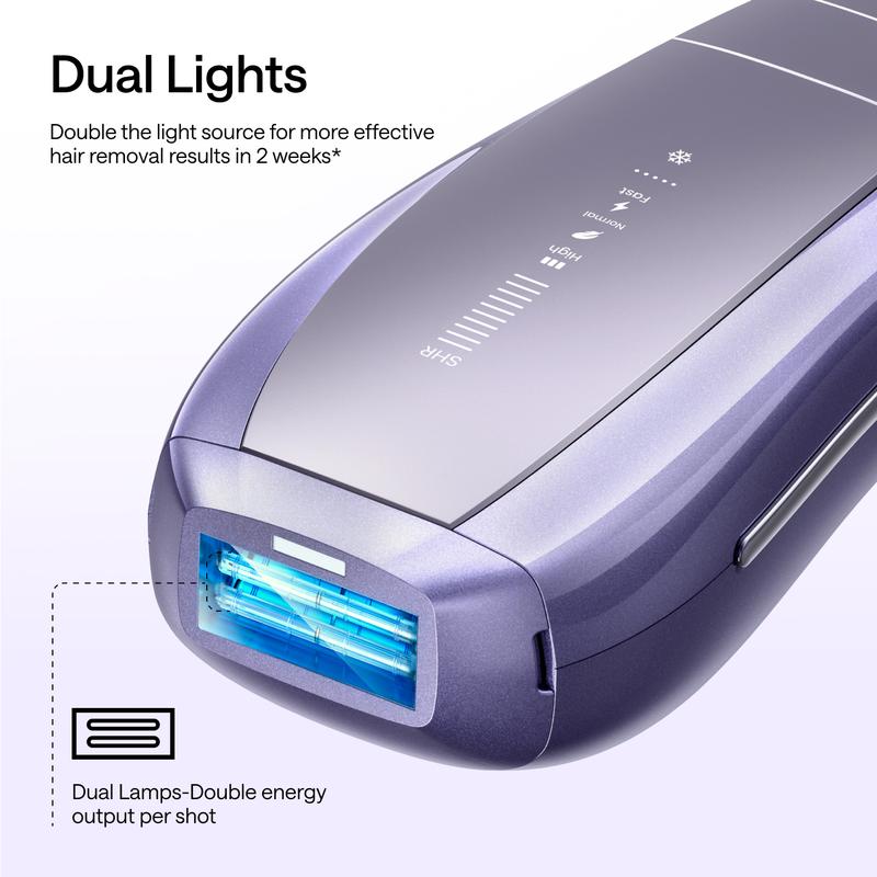 Advanced IPL Laser Hair Removal Device with Ice-Cooling Technology and Dual Lights