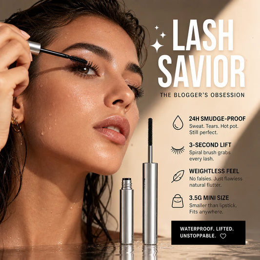 Essential Eyelash Growth Serum, Jumbo Size 0.5fl.oz - Safe & Gentle Care for Fuller, Thicker Lashes in 2 Weeks