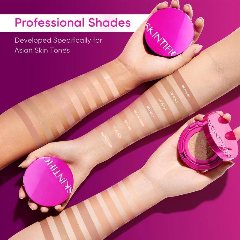 Cover Glow Perfect Pink Cushion 11g - Radiant Hydrated Flawless 10 Hours Glow Skin