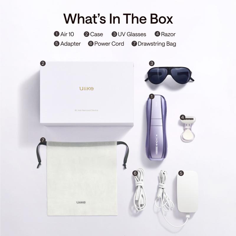 Advanced IPL Laser Hair Removal Device with Ice-Cooling Technology and Dual Lights