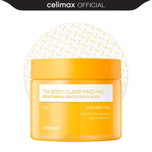 TXA Body Clarifying Pad - Deodorant Pad for Dark Underarms, Knees, and Elbows, Exfoliating Scrub