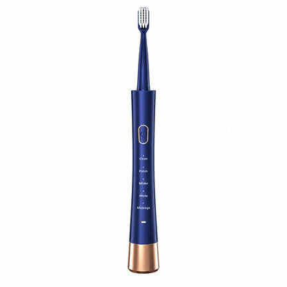 Adults' Type-C Rechargeable Electric Toothbrush with 8 Brush Heads, 5 Modes & Timer