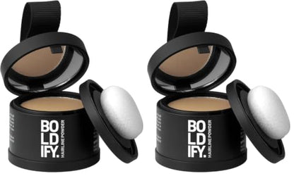 Hairline Powder and Root Touch Up Hair Color - Dark Brown, 4g Instant Coverage
