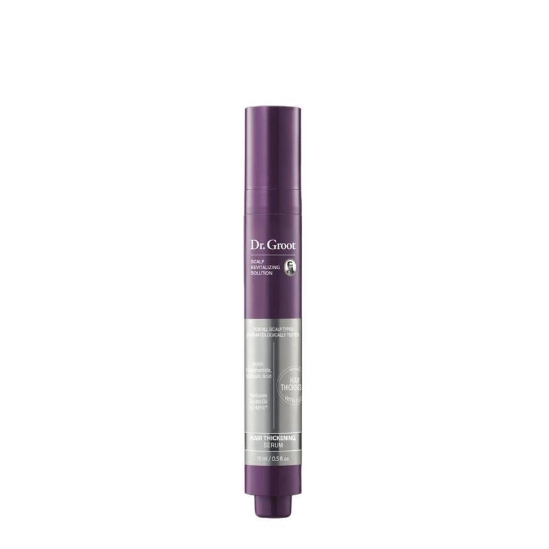 Scalp Revitalizing Solution Hair Thickening Roll On Serum with Cooling Metal Tip