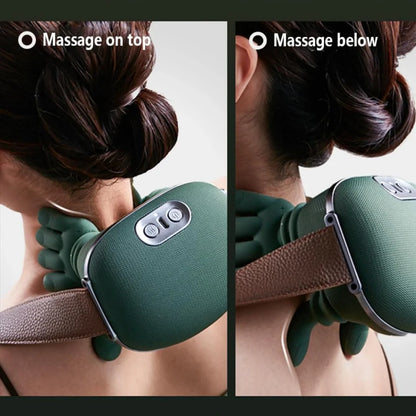 Bionic Heated Massager with 4D Deep Tissue Kneading and Soothing Heat