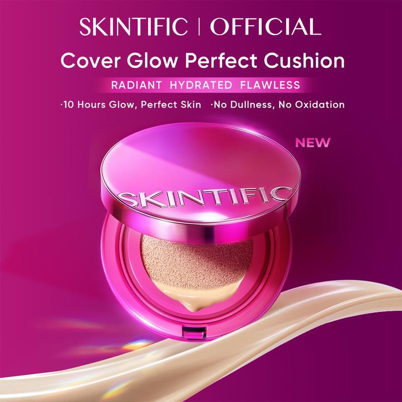 Cover Glow Perfect Pink Cushion 11g - Radiant Hydrated Flawless 10 Hours Glow Skin