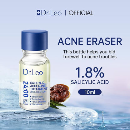Salicylic Acid Anti-Acne Lotion - Quick Relief for Pimples and Oil Control for Sensitive Skin, 10ml