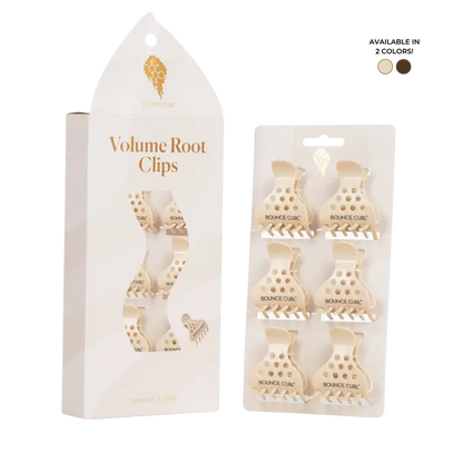 Volume Root Clips for Hair - Brown and Tan Styling Tools for Natural Lift
