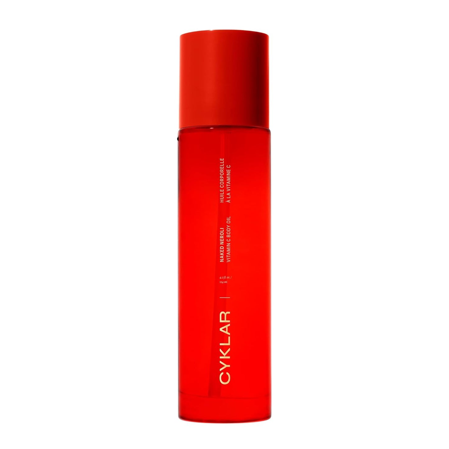 Vitamin C Body Oil - Moisturizing Vanilla Verve Scented Serum for Glowing Skin, 4.2 Fl Oz