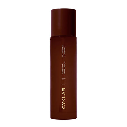 Vitamin C Body Oil - Moisturizing Vanilla Verve Scented Serum for Glowing Skin, 4.2 Fl Oz