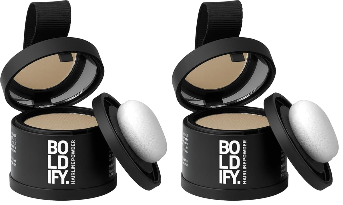 Hairline Powder and Root Touch Up Hair Color - Dark Brown, 4g Instant Coverage