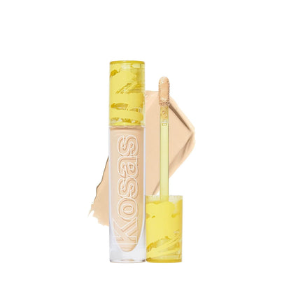 Kosas Revealer Concealer – Medium Coverage Hydrating Under Eye & Face Concealer with Hyaluronic Acid, Tone 01 N