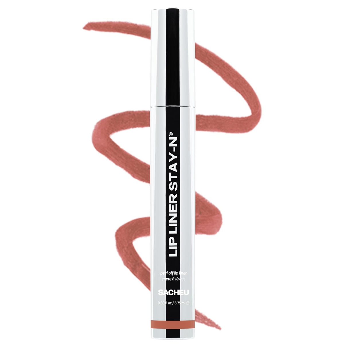 Peel Off Lip Liner Stain, Longwear Smudge-Proof Lip Tint in p-INKED (Jumbo Size)