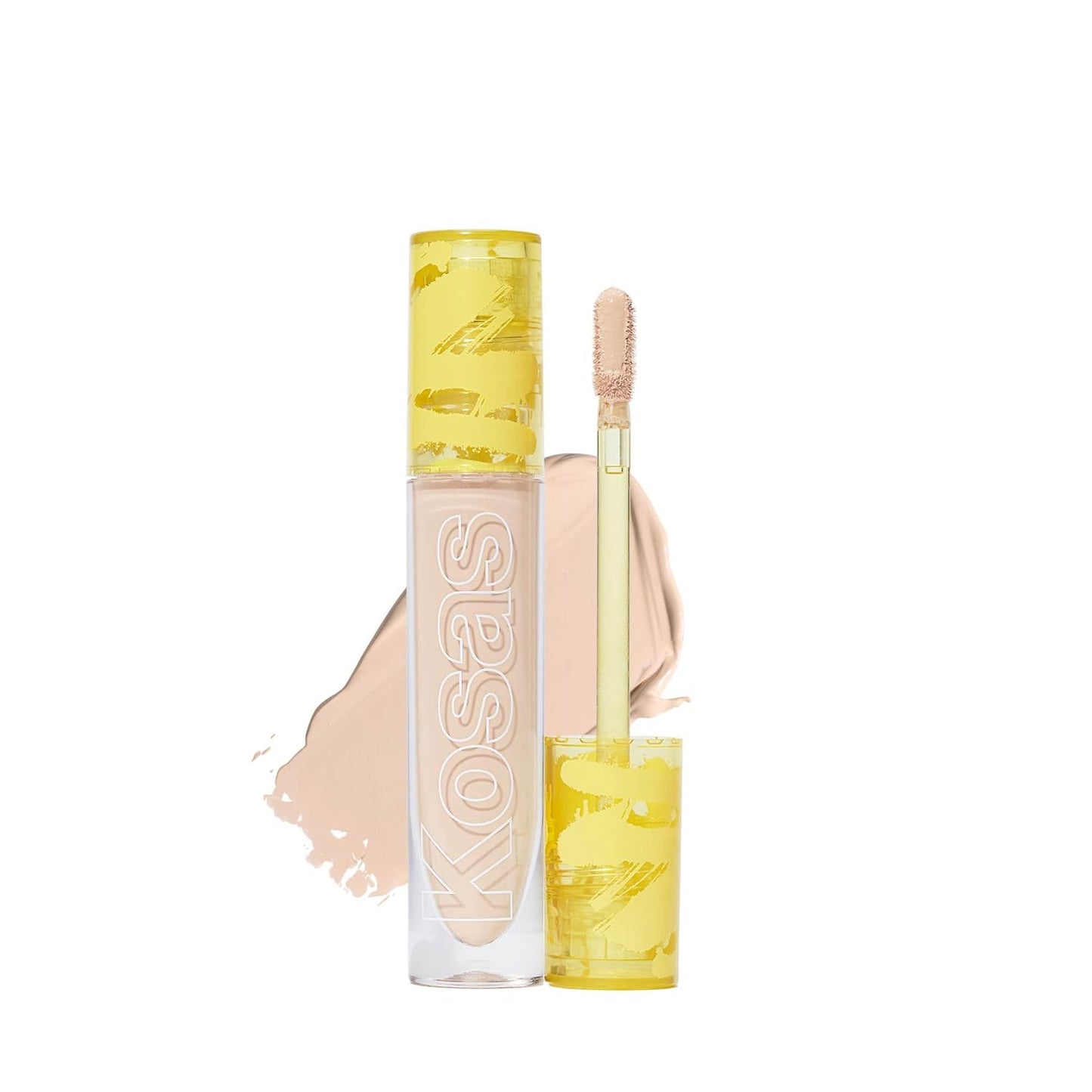 Kosas Revealer Concealer – Medium Coverage Hydrating Under Eye & Face Concealer with Hyaluronic Acid, Tone 01 N