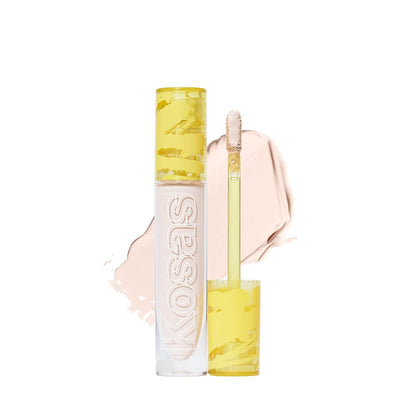 Kosas Revealer Concealer – Medium Coverage Hydrating Under Eye & Face Concealer with Hyaluronic Acid, Tone 01 N