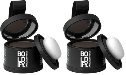 Hairline Powder and Root Touch Up Hair Color - Dark Brown, 4g Instant Coverage