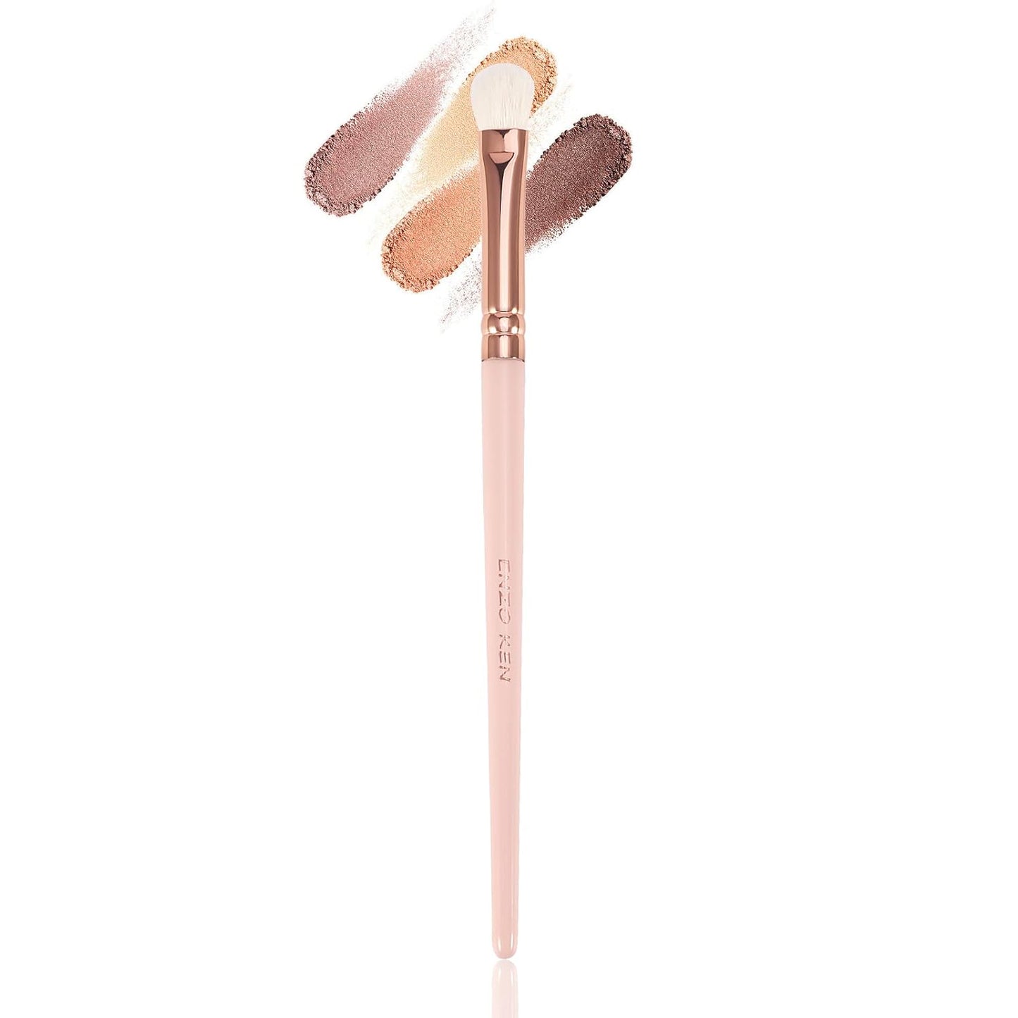 Bamboo Makeup Brushes Set Professional, Sable Makeup Brush Set with Case by Luxury ENZO KEN, Cosmetic Brushes Makeup Set, Make up Brushes Set Professional, Natural Hair Makeup Brush Set Professional.